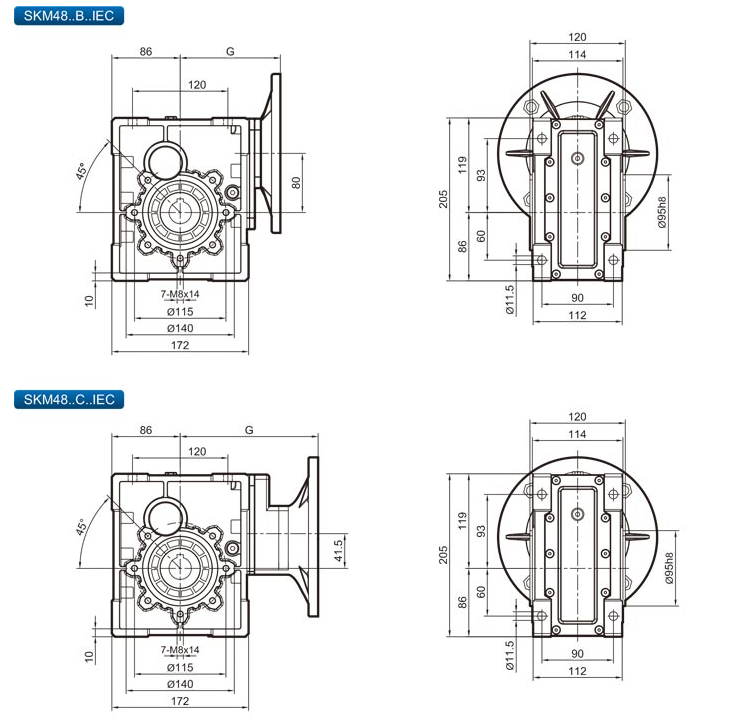 精密行星減速機SKM28B-58C（IEC）7.png